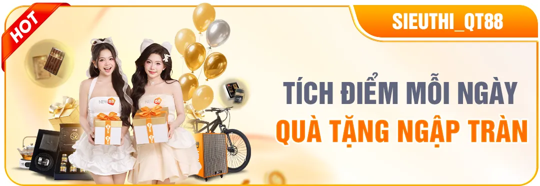 new88 tích điểm mỗi ngày quà ngập tràn